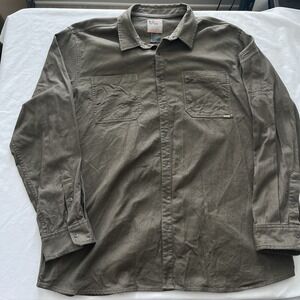 511 Tactical Button Up Shirt Mens 2XL Long Sleeve Pearl Snap Heavyweight